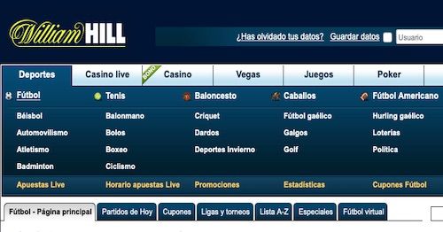 Oferta de William Hill